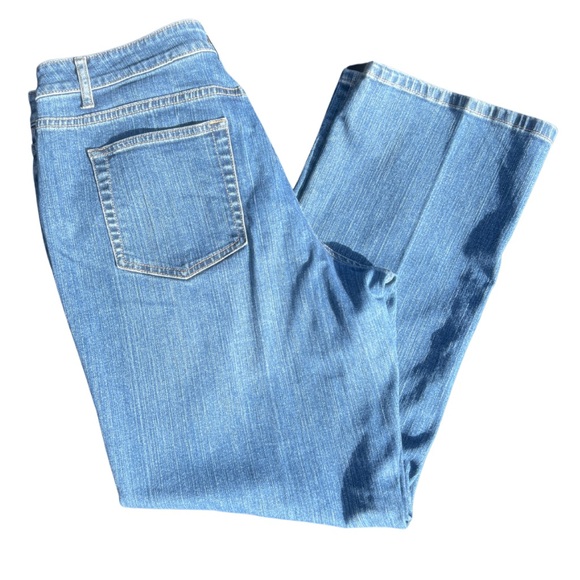 Coldwater Creek High Rise Straight-Leg Jeans Size P16 - Picture 4 of 5